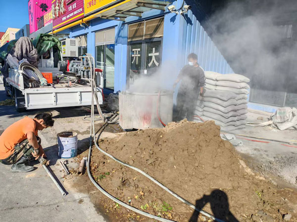 巍山顶管注浆加固